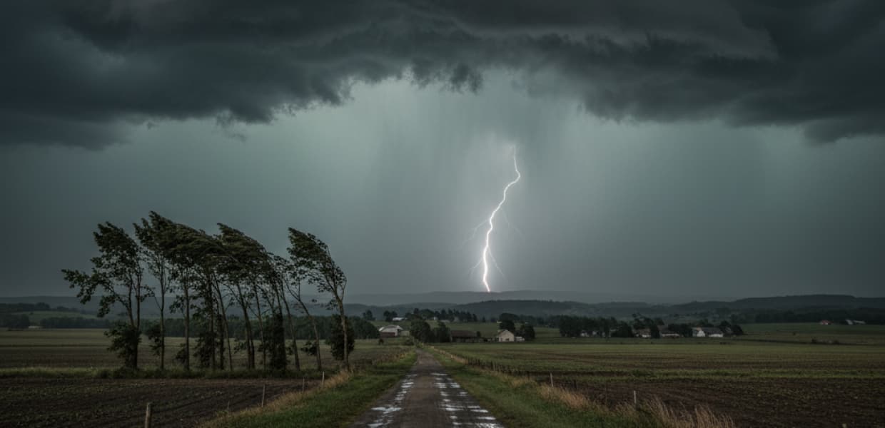 Imagen de portada para Alerta Naranja en Misiones: Tormentas Fuertes se Aproximan a Fracrán