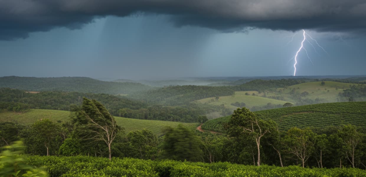 Imagen de portada para Alerta en Misiones: Tormentas severas y ciclón extratropical se aproximan