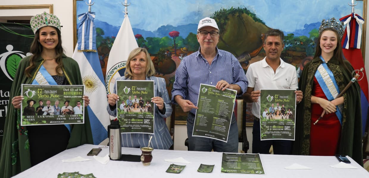 Lanzamiento oficial de la 47ª Fiesta Nacional de la Yerba Mate.
