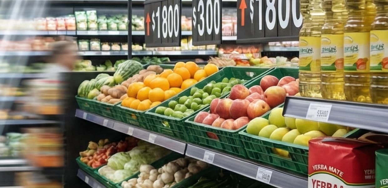 Imagen de portada para Inflación de dos velocidades: El NEA registra el índice más bajo del país (2,4%), pero los alimentos suben más que en Buenos Aires