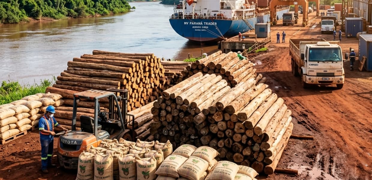 Imagen de portada para Misiones rompe un récord exportador de 24 años en el primer bimestre