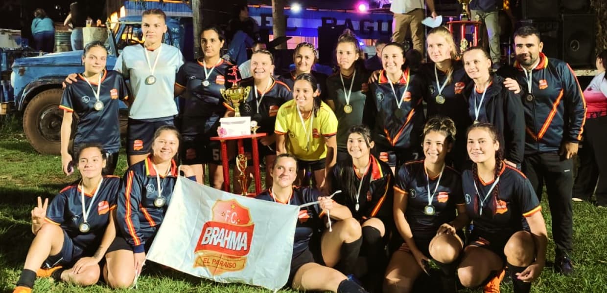 Sub Campeón fútbol femenino - Brahama