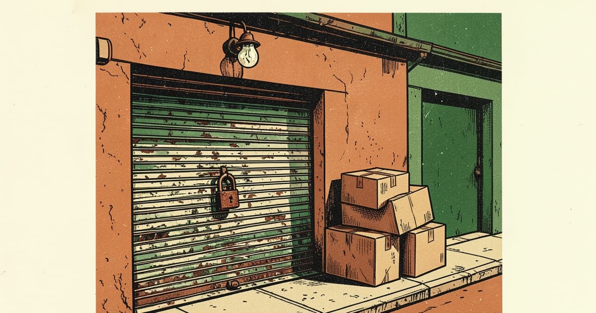 Ilustración editorial de portada sobre Musimundo cerró cinco locales y sumó 48 despidos en Misiones