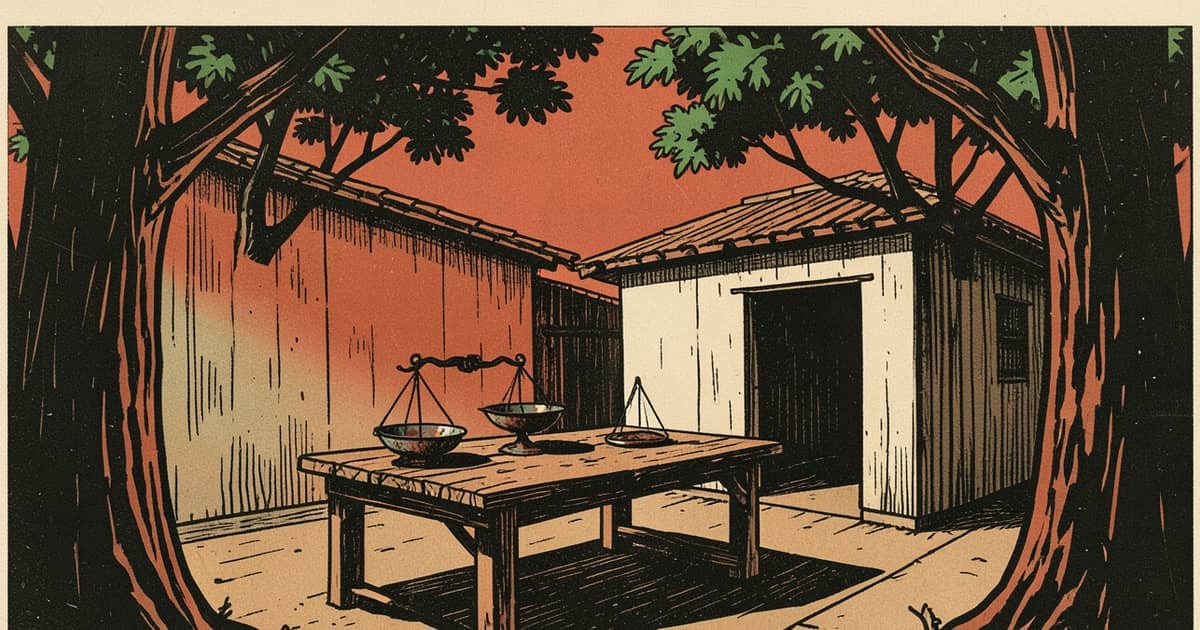 Ilustración editorial de portada sobre Presupuesto 2027: educación gana donde seguridad perdió