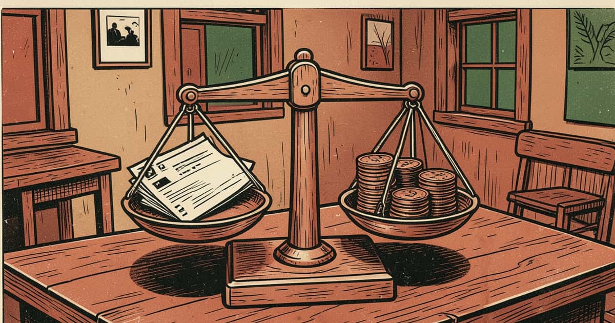 Ilustración editorial de portada sobre Misiones baja a 30% el tope de créditos: alcanza a Fracrán