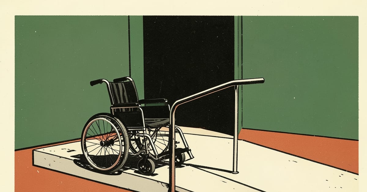 Ilustración editorial de portada sobre Discapacidad: cambios propuestos y demoras en Misiones