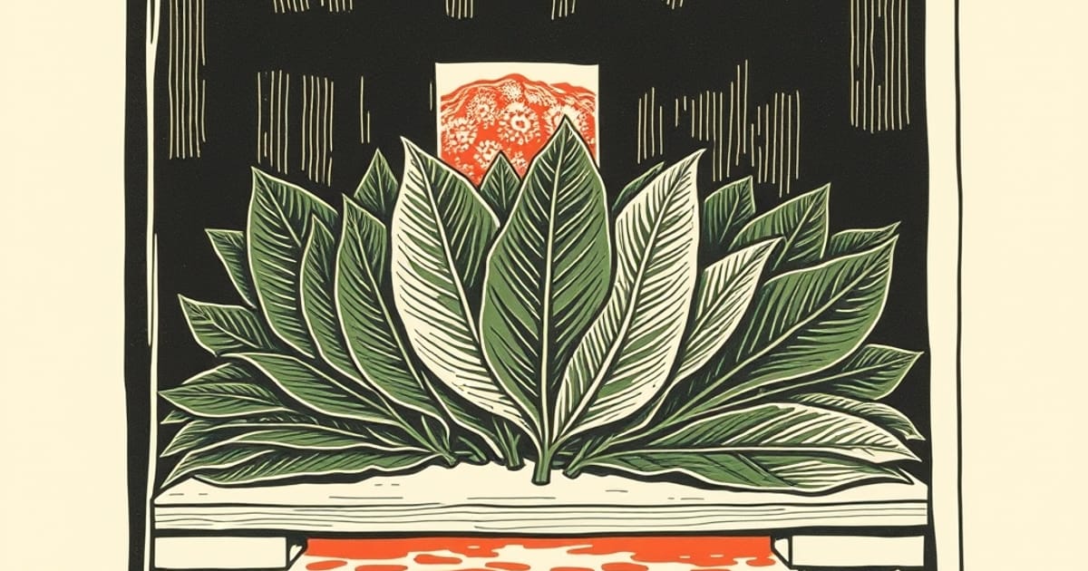 Ilustración editorial de portada sobre Tabaco en Misiones: nuevas reglas, el mismo cupo a EEUU