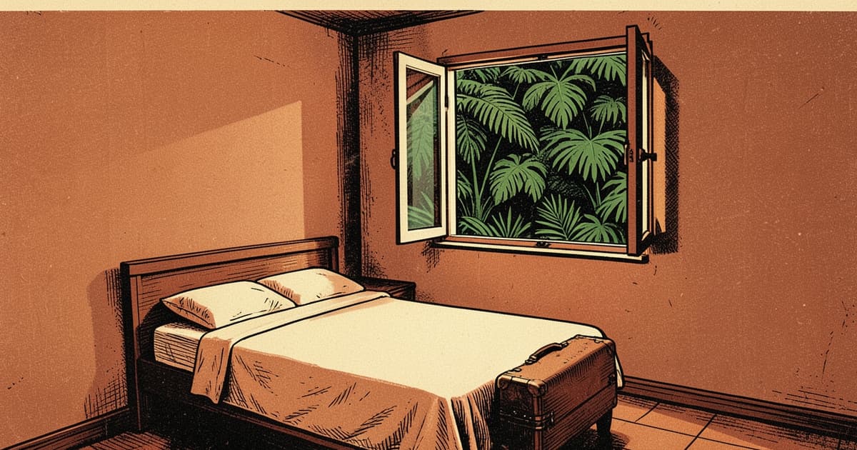Ilustración editorial de portada sobre Wanda: hoteles con pocas reservas esperan la precompra