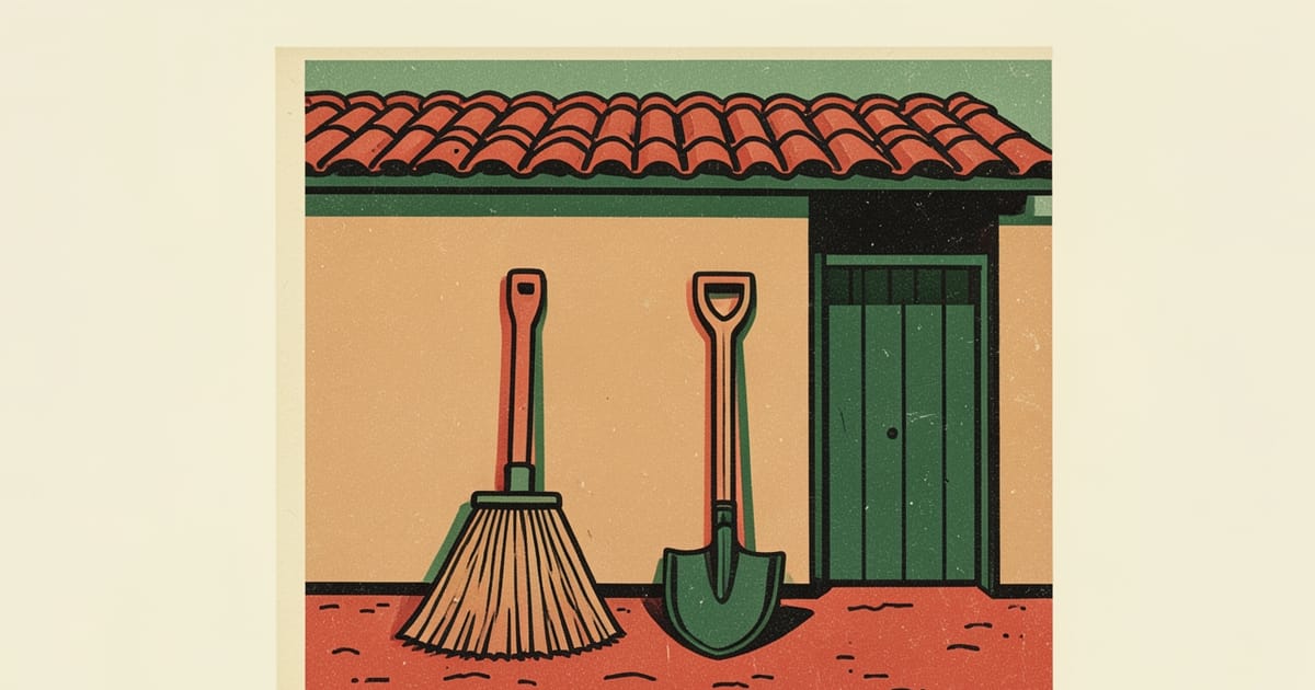 Ilustración editorial de portada sobre Dos de Mayo: ATE denuncia fraude en contratos municipales