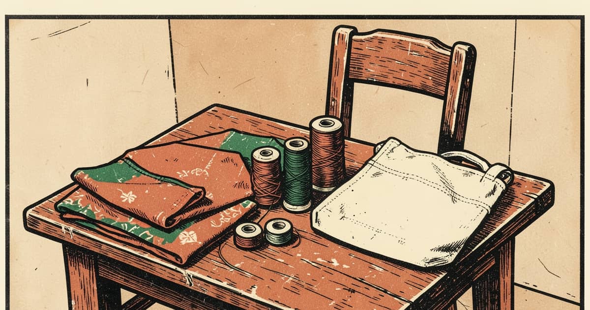 Ilustración editorial de portada sobre CoopBono en Misiones: financiar talleres exige vender
