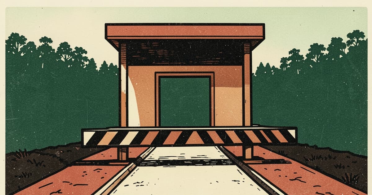 Ilustración editorial de portada sobre Santa Ana: el peaje digital también necesita respaldo