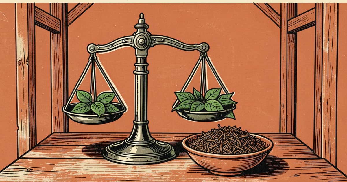 Ilustración editorial de portada sobre Yerba de Misiones: vender juntos exige financiar la compra