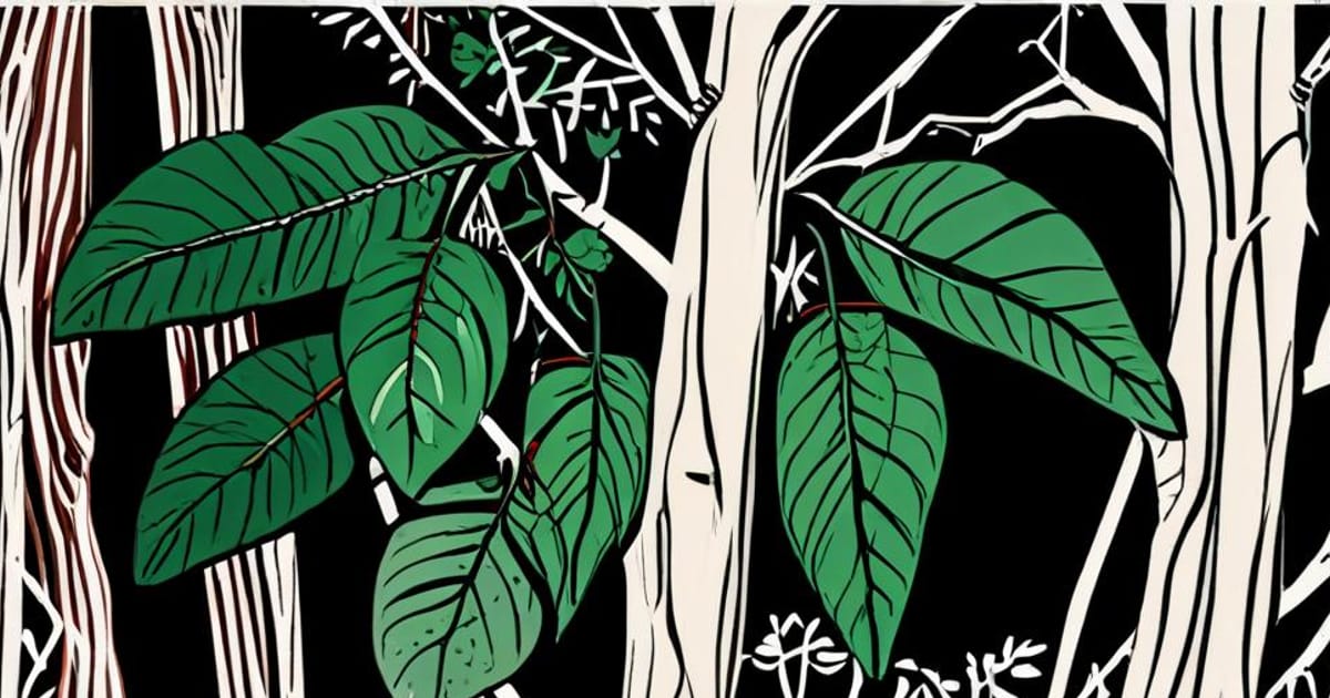 Ilustración editorial de portada sobre Yerba en Misiones: el mal de la tela exige mirar adentro