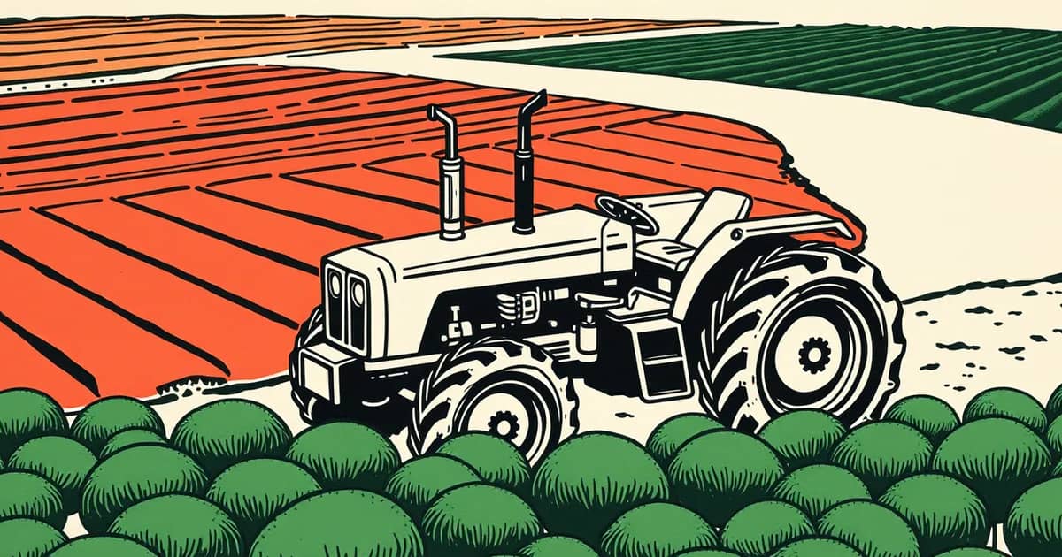 Ilustración editorial de portada sobre Yerba en Apóstoles: qué permite evaluar una máquina