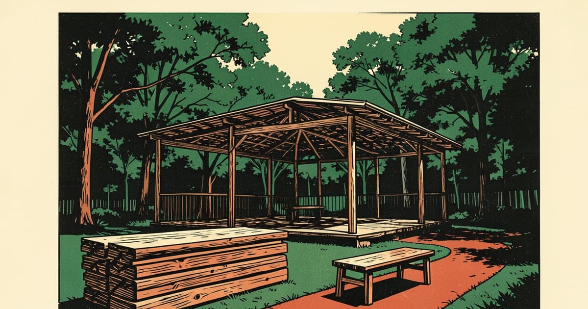 Ilustración editorial de portada sobre Fiesta de la Madera: qué será gratis en San Vicente