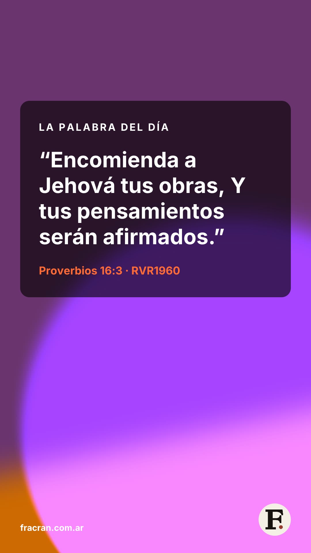 La Palabra del Día del Martes, 13 de octubre de 2026