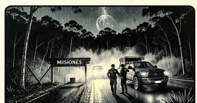 Ilustración editorial de portada sobre Fracrán queda dentro del operativo binacional de fronteras