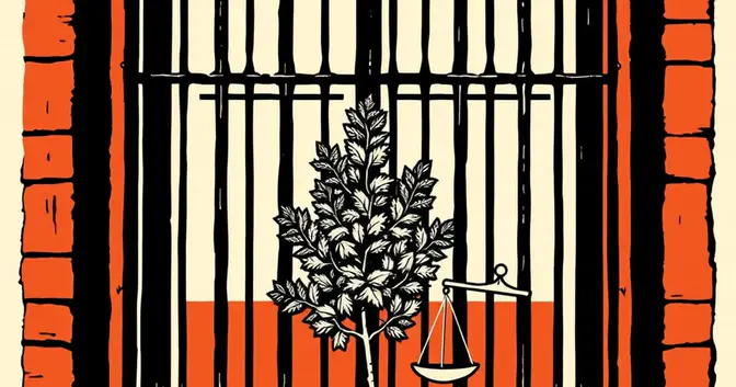 Ilustración editorial de portada sobre Misiones ya juzga a chicos de 14 años: dudas por recursos