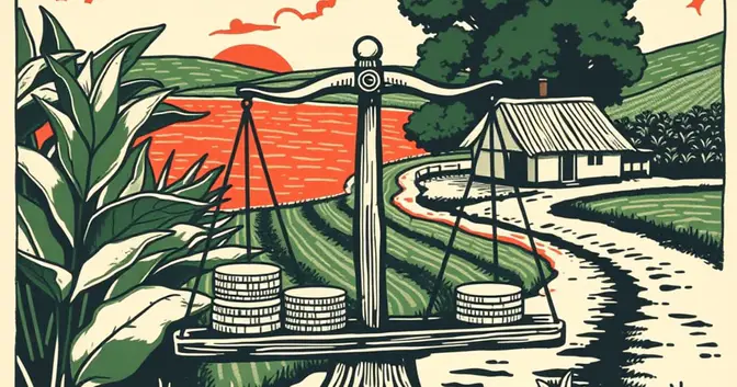 Ilustración editorial de portada sobre Salarios en Misiones: la ganancia real se apagó en diciembre