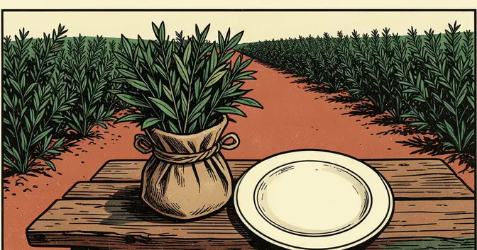 Ilustración editorial de portada sobre Tareferos en San Pedro: el regreso no confirma el cobro