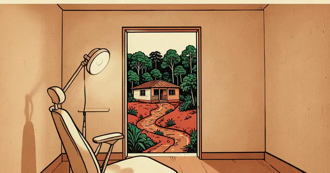 Ilustración editorial de portada sobre Fisuras orales: Misiones aprobó una red de seguimiento