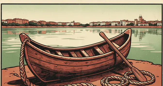Ilustración editorial de portada sobre Posadas recuerda el ciclón y recupera sus redes de ayuda