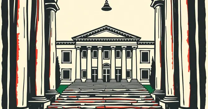 Ilustración editorial de portada sobre Misiones: la Legislatura frenó pedido de informes de LLA