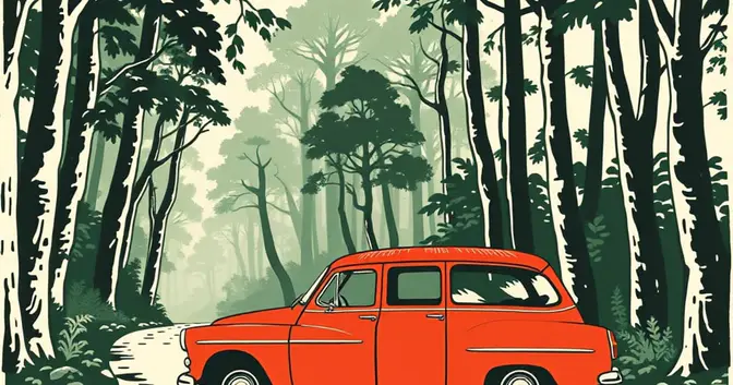Ilustración editorial de portada sobre Iguazú: Parques Nacionales le cobra $4,2M a remiseros