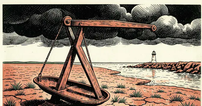 Ilustración editorial de portada sobre Resumen Argentina 2/10: la estabilidad choca en tres frentes