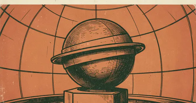 Ilustración editorial de portada sobre Astronomía accesible en Posadas: tocar y escuchar el cielo