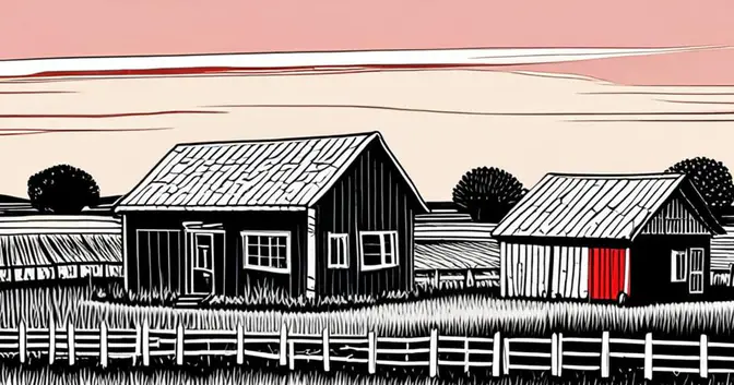 Ilustración editorial de portada sobre El Soberbio: avance por tierras para 31 familias rurales