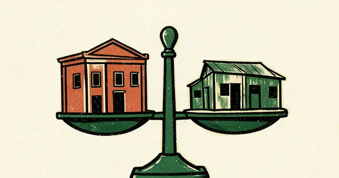 Ilustración editorial de portada sobre Misiones: el control de empresas ya tenía antecedentes